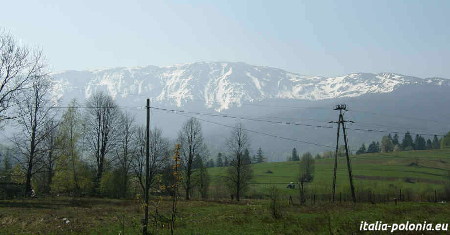 Panorama del Babia Góra