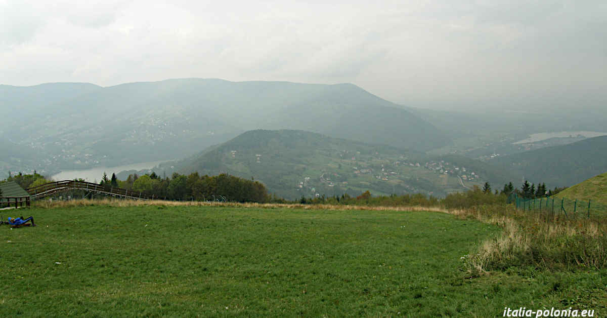 Panorama da Góra Żar