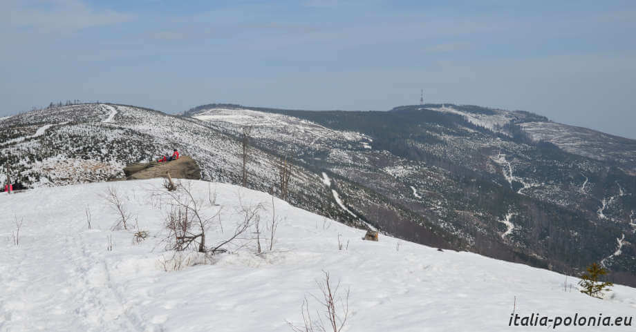 Malinowska Skała in inverno