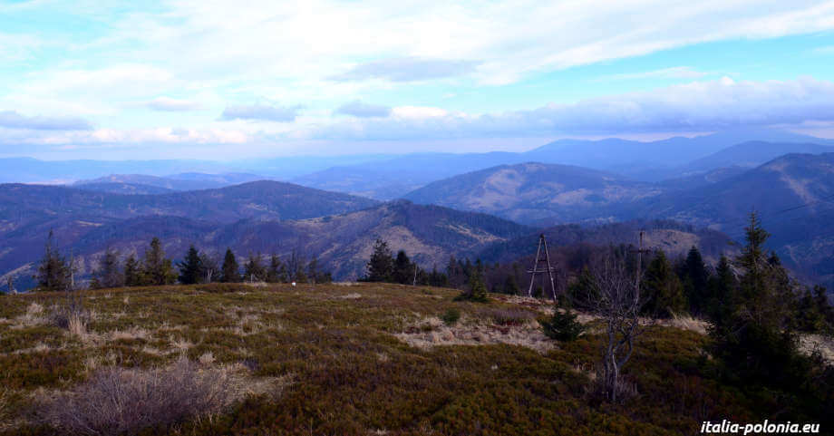 Wielka Racza. Panorama dalla cima