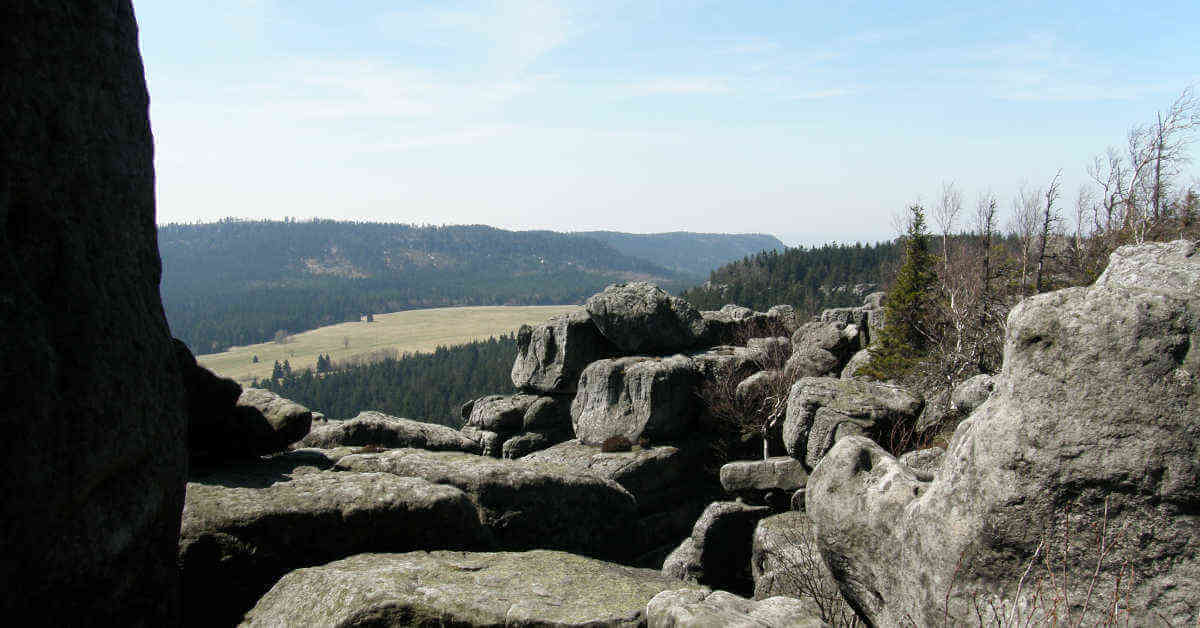 Panorama di Góry Stolowe