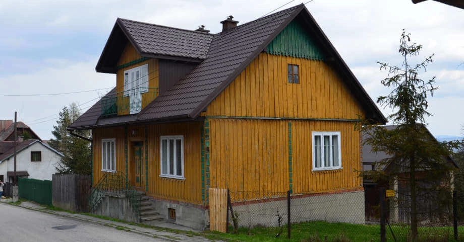 Lanckorona. Casa in legno