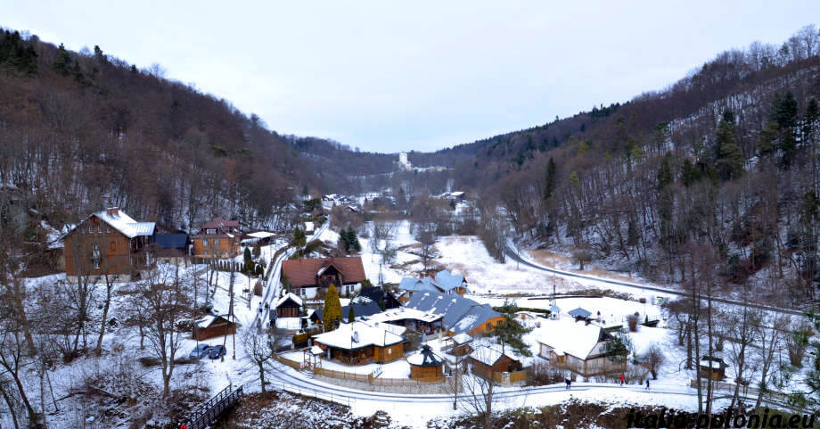 Parco Nazionale di Ojców in inverno