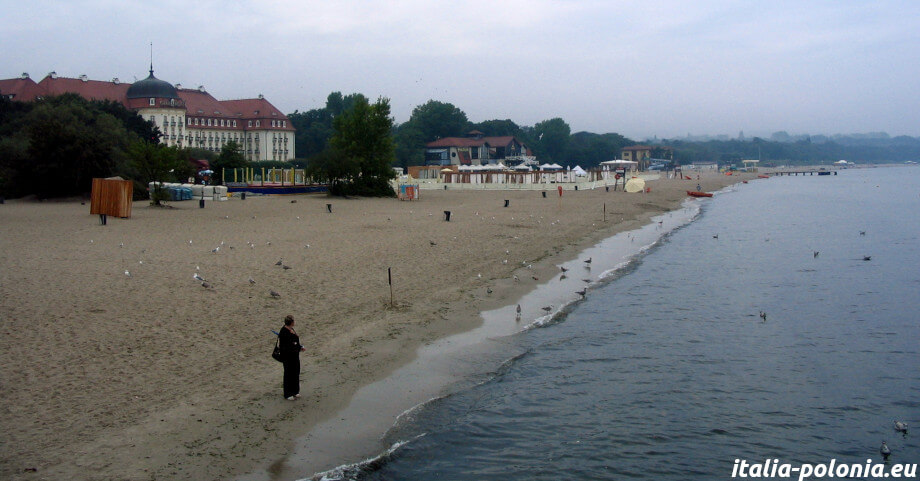 Spiaggia sul Mar Baltico