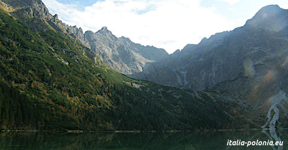 Occhio del Mare o Morskie Oko. Monti Tatra