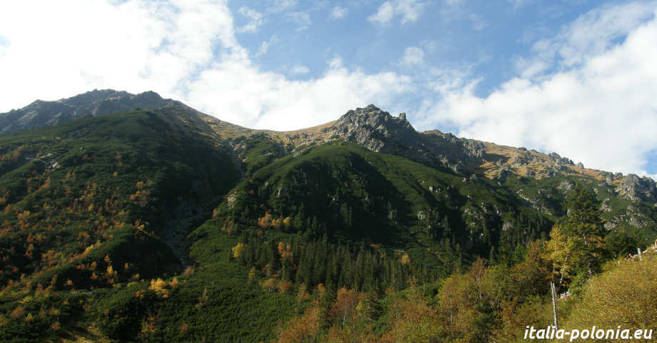 Morskie Oko. Montagne adiacenti