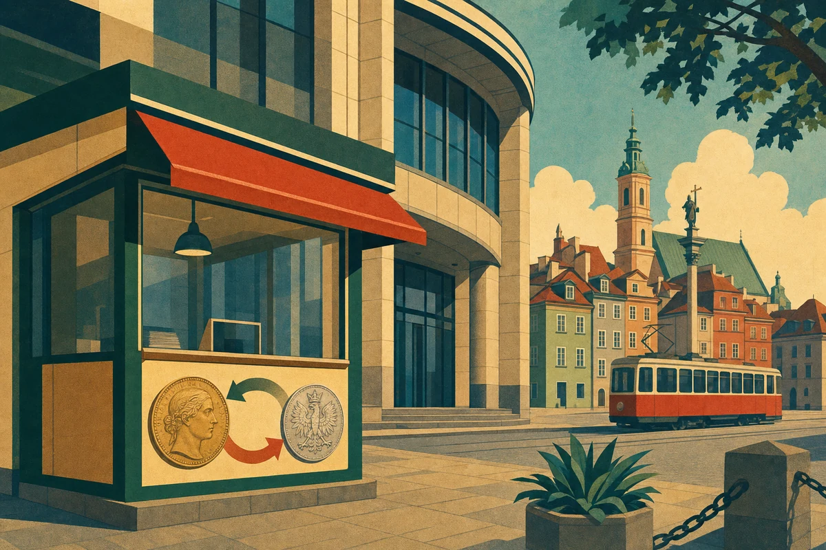 Euro e złoty in Polonia