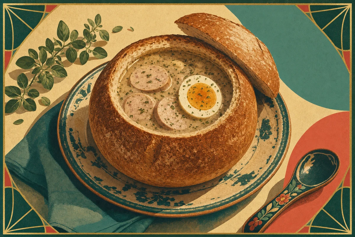 Żurek, piatto della cucina polacca